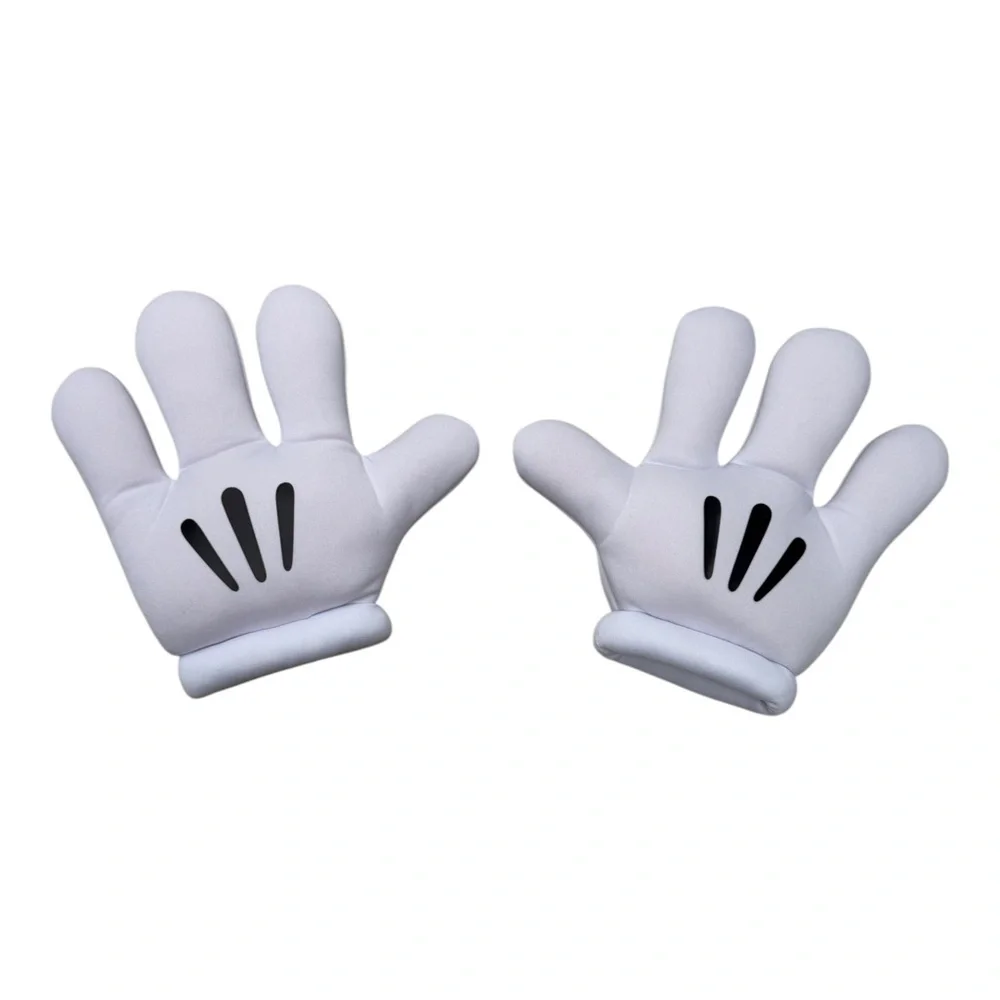 Disney Parks Mickey Mouse Plush Costume Gloves, Adult Size Character Hands